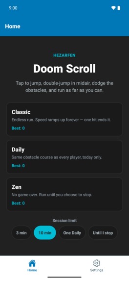 Doom Scroll: Dodge Runner – screenshot 1