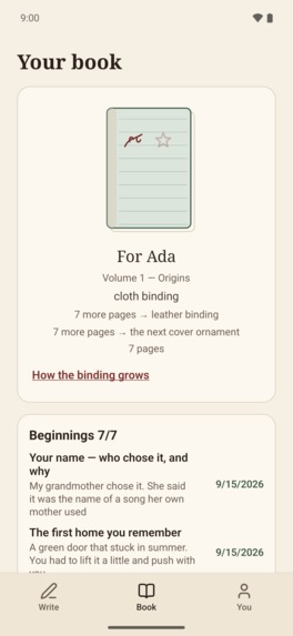 Kinlore — Memory Book – screenshot 1