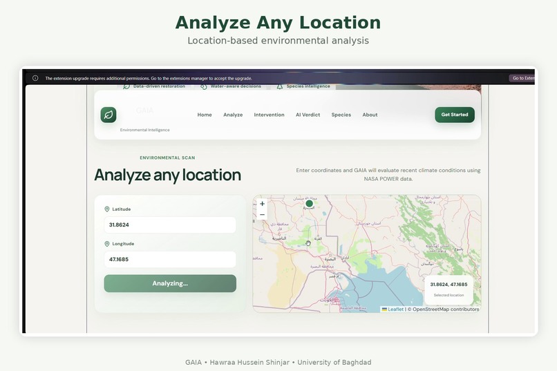 GAIA: Smart Environmental Decision Support – screenshot 2