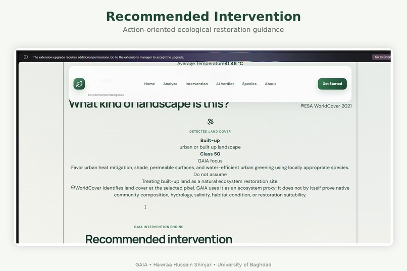 GAIA: Smart Environmental Decision Support – screenshot 4