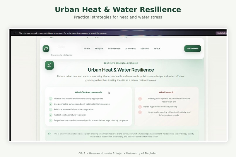 GAIA: Smart Environmental Decision Support – screenshot 5