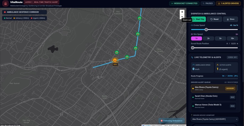  VitalRoute – screenshot 1