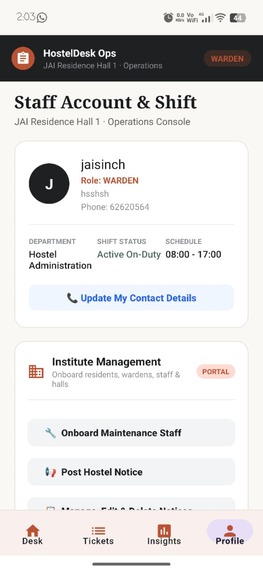 HostelDesk – screenshot 4