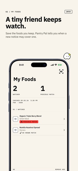 Is My Food Recalled? – screenshot 1