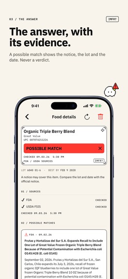 Is My Food Recalled? – screenshot 3