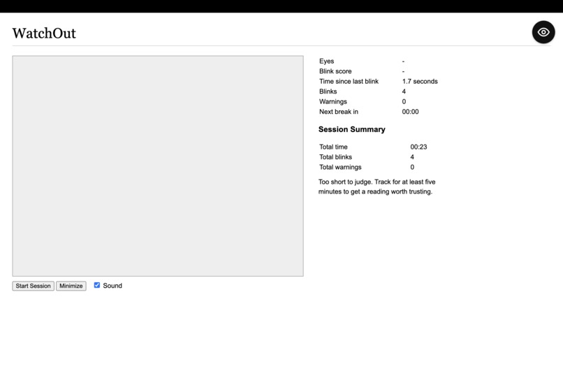 WatchOut – screenshot 1