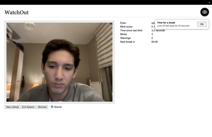 WatchOut – screenshot 2