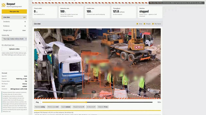 Keepout – screenshot 2