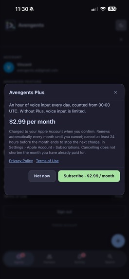 Avengents AI – screenshot 5