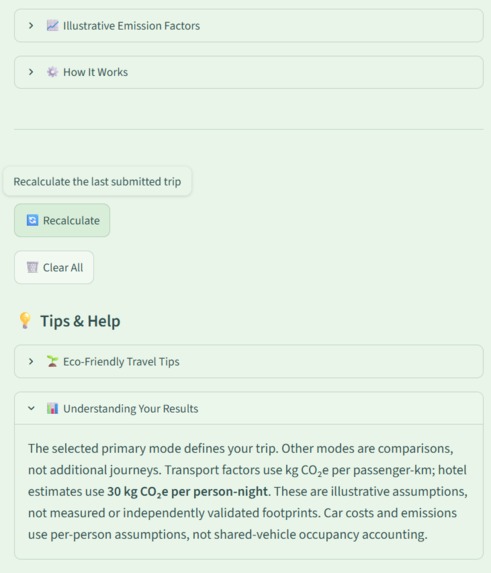 EcoTrip Planner – screenshot 12