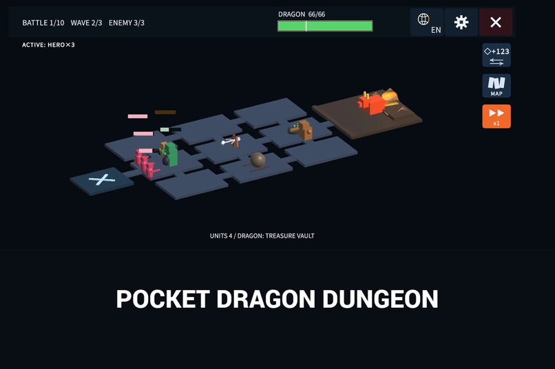 Pocket Dragon Dungeon – screenshot 1