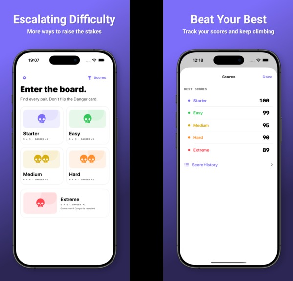 Adversary. Memory game with a twist – screenshot 3