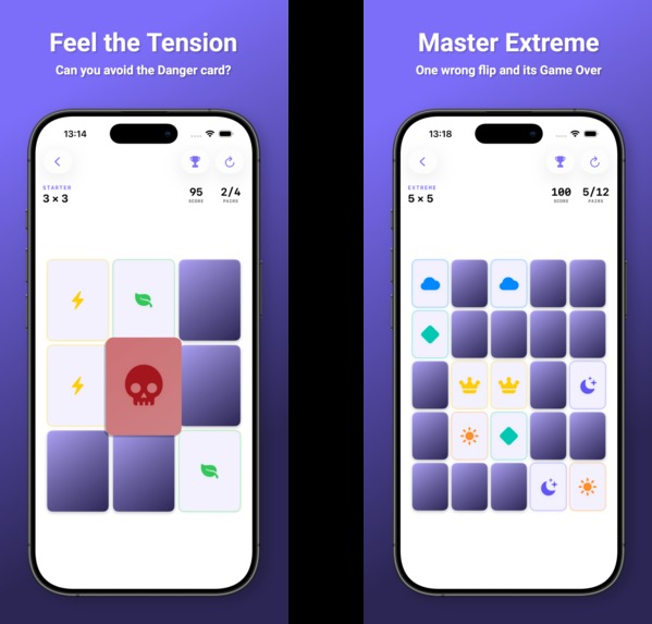 Adversary. Memory game with a twist – screenshot 2