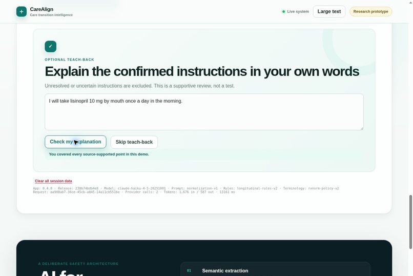 CareAlign – screenshot 3