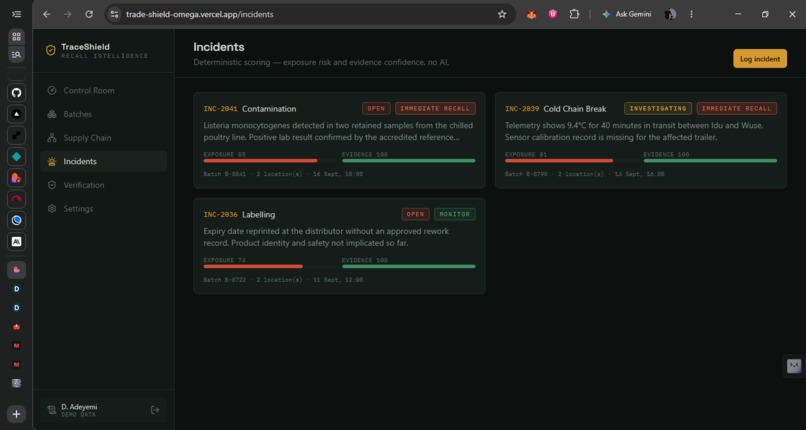 Trace Shield – screenshot 1