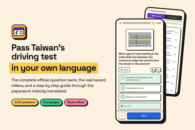 Taiwan Driving Test & Guide – screenshot 1