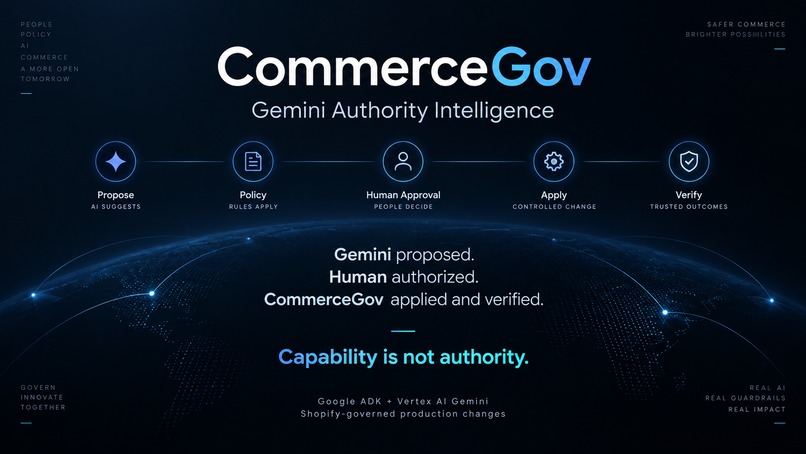 CommerceGov for Gemini – screenshot 1