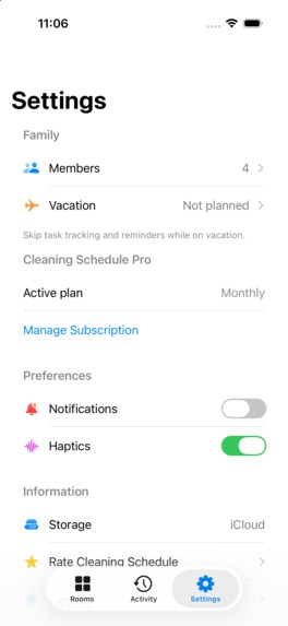 Cleaning Schedule: TidyTempo – screenshot 4