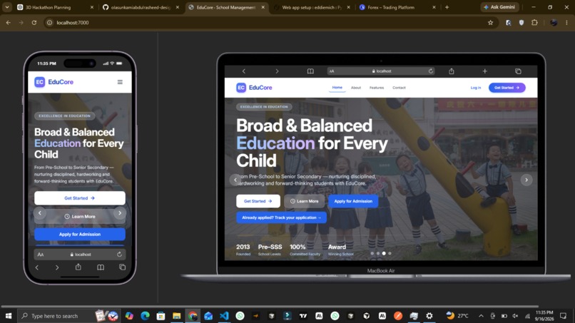 EDUCORE – screenshot 2