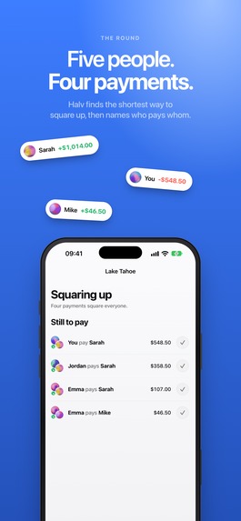 Halv: Split Expenses – screenshot 3
