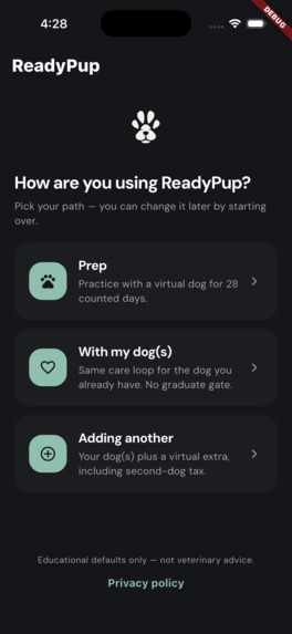 ReadyPup – screenshot 2