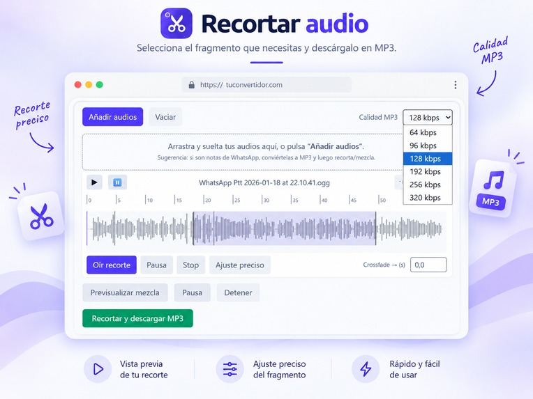 ConvertirAudioaMP3 – screenshot 3