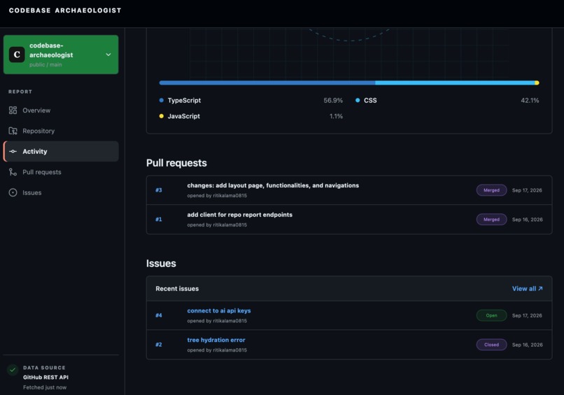 Codebase Archaeologist – screenshot 4
