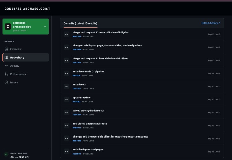 Codebase Archaeologist – screenshot 5
