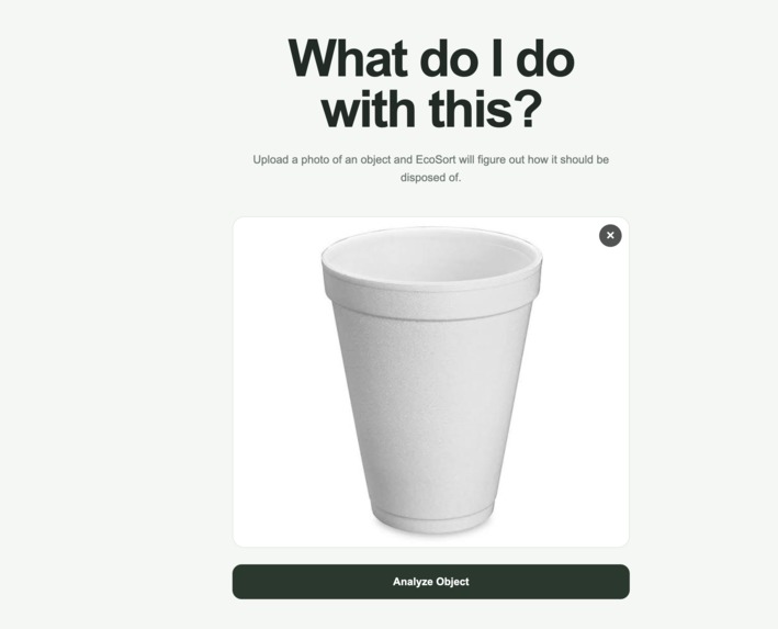 EcoSortAI – screenshot 2