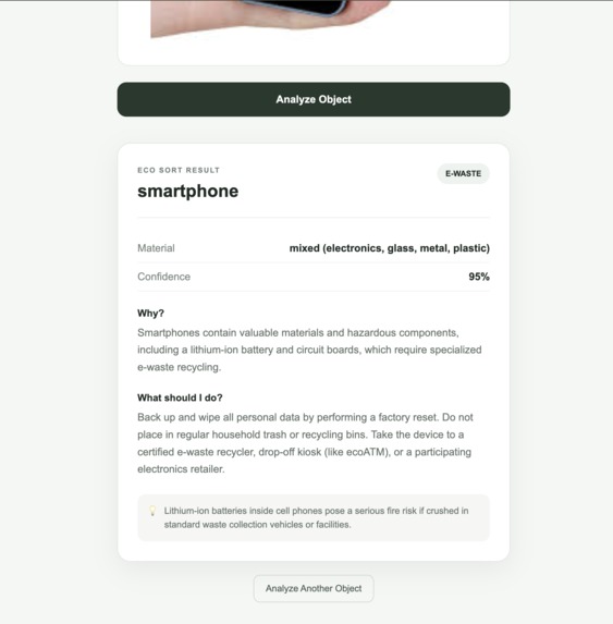 EcoSortAI – screenshot 5