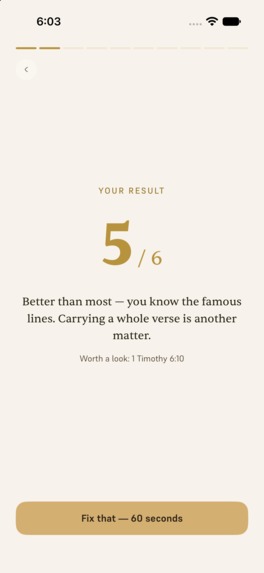Versed: Bible Verse Memory – screenshot 1
