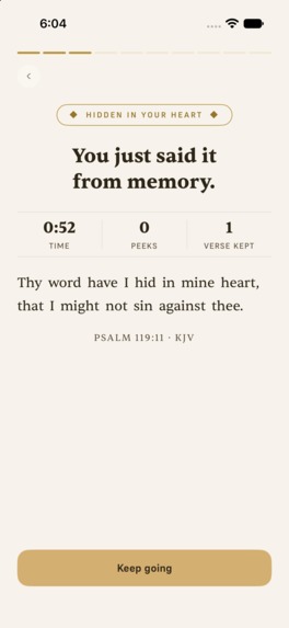Versed: Bible Verse Memory – screenshot 2