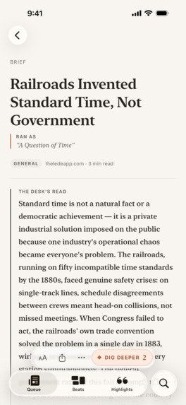 The Lede – screenshot 7