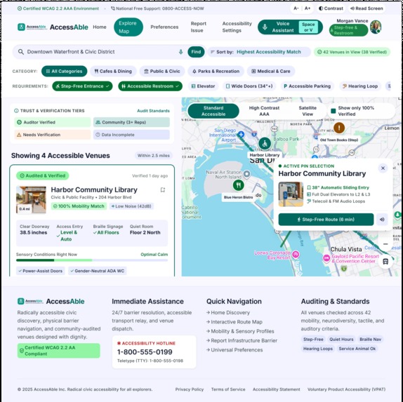 AccessAble – screenshot 1