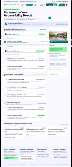 AccessAble – screenshot 2