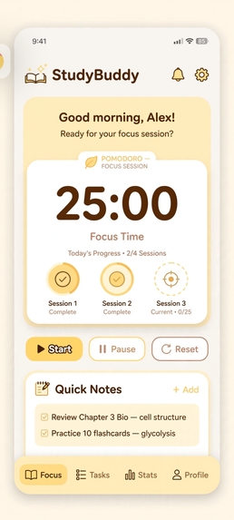StudyBuddy - Learn Better Togethe – screenshot 1