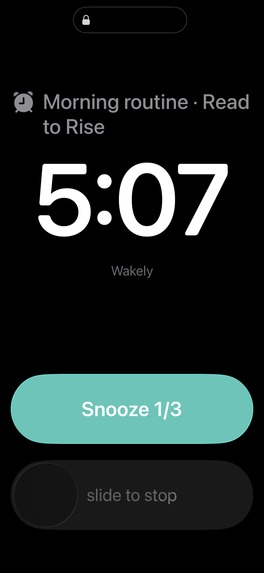 Wakely: Alarm Clock to Wake Up – screenshot 2
