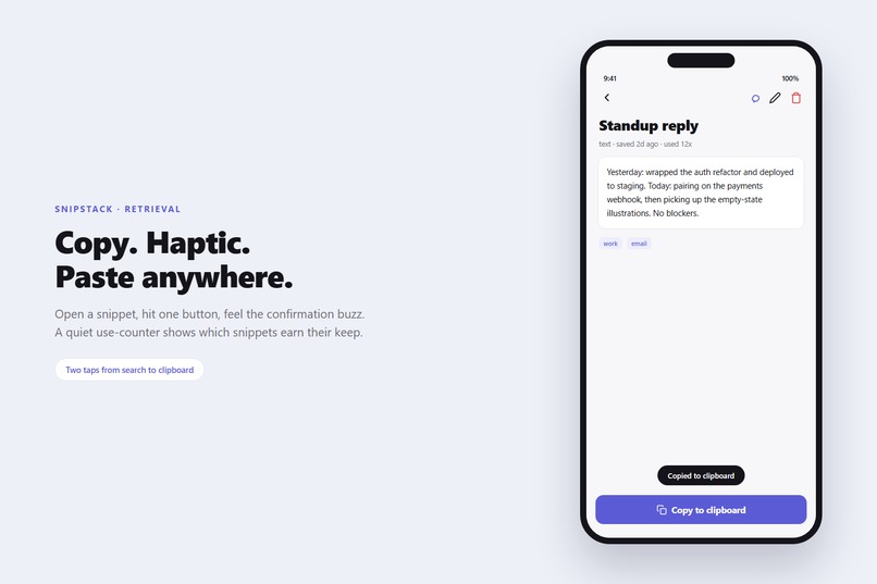 SnipStack – screenshot 3