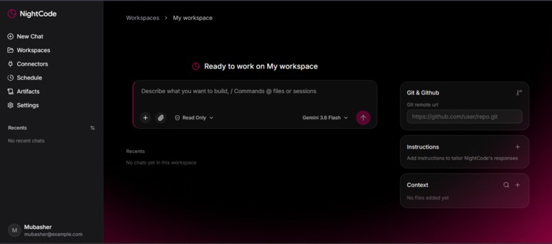 NightCode — AI Agent Harness – screenshot 6