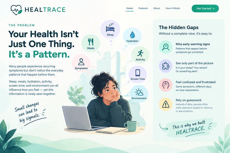HEALTRACE – screenshot 1