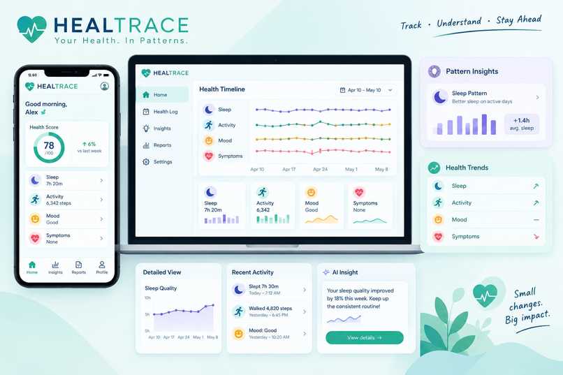 HEALTRACE – screenshot 2