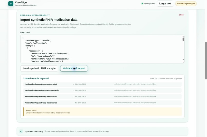 CareAlign – screenshot 4