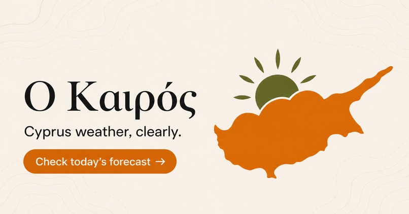 OKairos CY: Weather in Cyprus  – screenshot 1