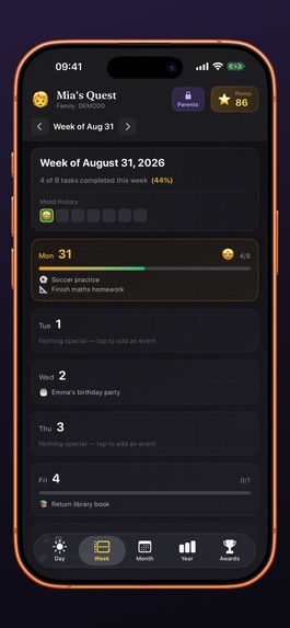 Starday: Kids Routine Calendar – screenshot 5