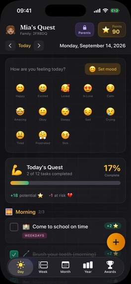 Starday: Kids Routine Calendar – screenshot 9
