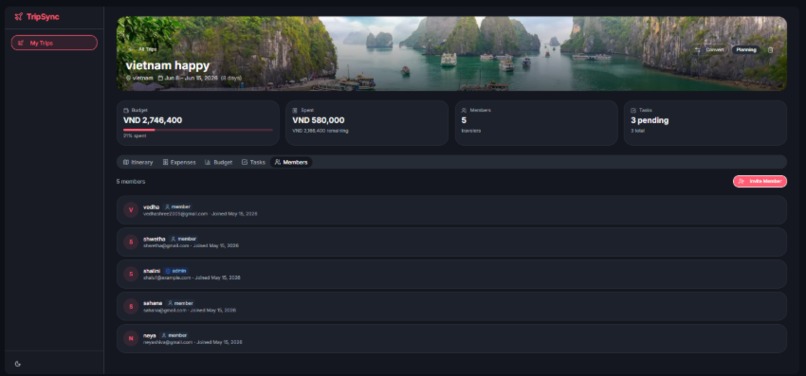 tripSync – screenshot 5