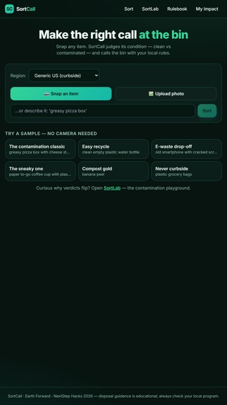 SortCall – screenshot 2