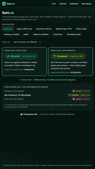SortCall – screenshot 3