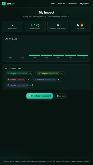 SortCall – screenshot 4