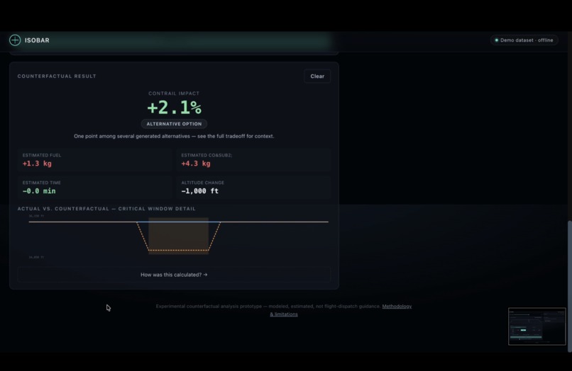 Isobar — Counterfactual Flight Replay Engine – screenshot 4
